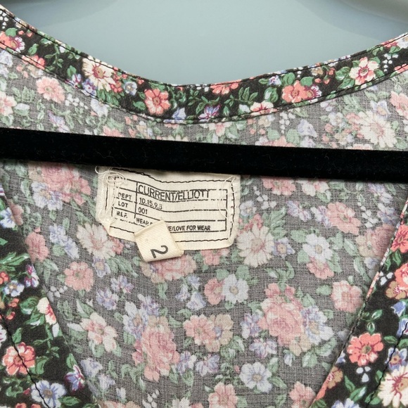 Current/Elliott flower print flowy dress - Picture 2 of 11